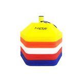 Набор разметочных шестигранных фишек Meta Marker Cone Octagon Set of 50 желтый, синий, оранжевый 1800005060