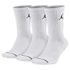 Шкарпетки Nike U JORDAN EVERYDAY MAX CREW 3PR білий Уні 46-50 00000008843