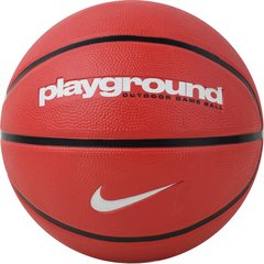 М'яч баскетбольний Nike EVERYDAY PLAYGROUND 8P GRAPHIC DEFLATED червоний, чорний, білий Уні 5 00000022542
