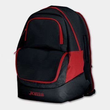 Рюкзак Joma DIAMOND II чорно-червоний Уні 47х32х32см 400235.106
