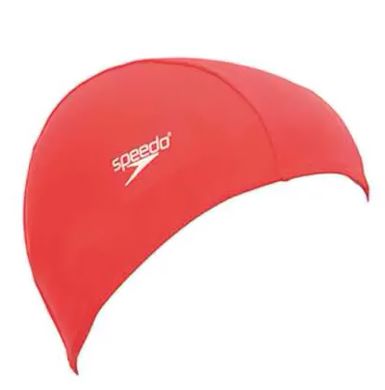 Шапка для плавания Speedo Polyester Cap красный Уни OSFM арт 8-710080000-4 00000025588