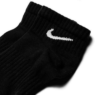 Шкарпетки Nike U NK EVERYDAY LTWT ANKLE 3PR чорний Уні 38-42 00000007749