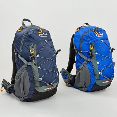 Рюкзак спортивний із каркасною спинкою DTR V-60л 8810-6 (Синій) 8810-6-B