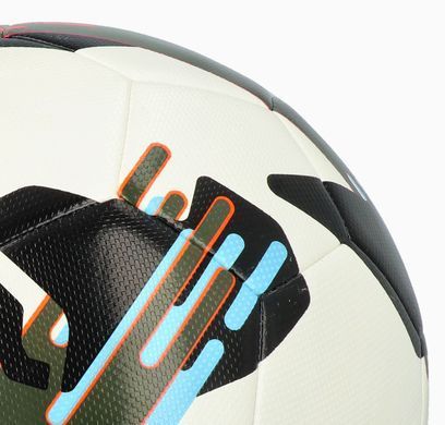 М'яч футбольний Puma Orbita 5 FUSION білий, чорний, болотний Уні 5 00000032986