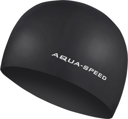 Шапка для плавання Aqua Speed 3D CAP 5754 чорний Уні OSFM 092-07