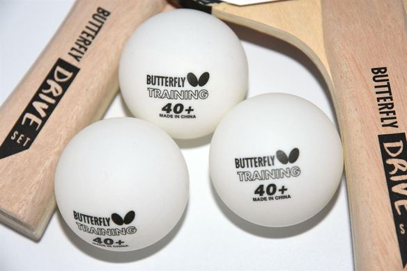 Набір для настільного тенісу Butterfly Drive Set (2 ракетки + 3 м'яча) 325813639
