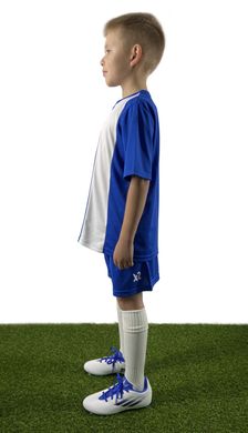 Детская футбольная форма X2 (футболка+шорты), размер S (синий/белый) DX2001B/W-S DX2001B/W
