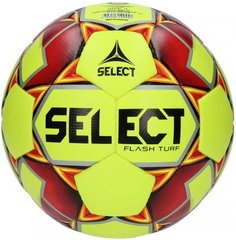 М'яч футбольний Select Flash Turf (IMS) жовто-червоний Уні 5 00000017621