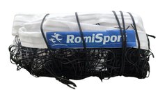 Сітка волейбольна Romi Sport "Тренувальна" (2.7мм.капрон, 9.5 м.) black/white Sia000073PE