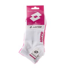 Шкарпетки Lotto 3-pack чорний, сірий, рожевий Жін 36-41 00000008281