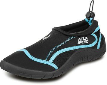 Аквашузи Aqua Speed AQUA SHOE MODEL 28C 9549 чорний, синій Уні 36 704-28C