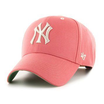 Кепка 47 Brand NY YANKEES ROCKY темно-рожевий, зелений Уні OSFA B-RCKYM17GWP-IR