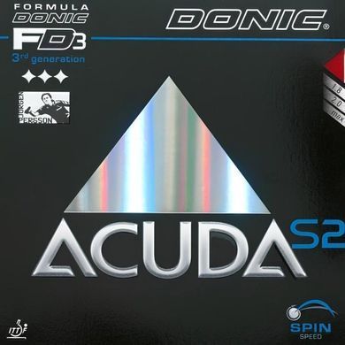 Накладка Donic Acuda S2, max (красная) nd-as2-1