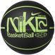Мяч баскетбольный NIKE EVERYDAY PLAYGROUND 8P GRAPHIC DEFLATED BLACK/LIME BLAST/LIME BLAST size 5 N.100.4371.060.05 фото 1