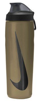 Пляшка Nike REFUEL BOTTLE LOCKING LID 24 OZ золотистий, чорний Уні 709 мл N.100.7668.728.24