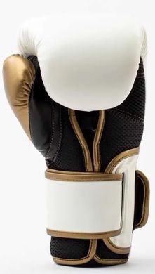 Боксерские перчатки Everlast POWERLOCK 2R TRAINING GLOVE белый, золотой Уни  P00003051