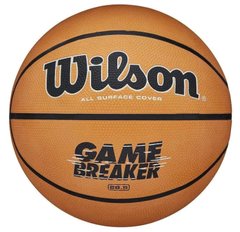 М'яч баскетбольний Wilson GAMBREAKER BSKT OR size WTB0050XB06
