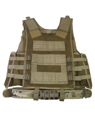 Жилет розгрузка KOMBAT UK Cross-draw Tactical Vest kb-cdtv-btp