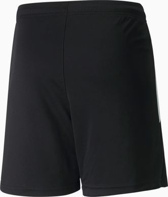 Шорти Puma teamLIGA Shorts Jr чорний, білий дитячий  704931-03