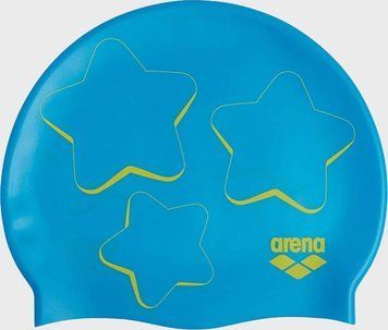 Шапка для плавання Arena PRINT JR блакитний дитячий One Size 94171-135