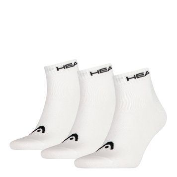 Носки Head QUARTER 3PPK UNISEX белый 43-46 761011001-300