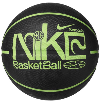 Мяч баскетбольный NIKE EVERYDAY PLAYGROUND 8P GRAPHIC DEFLATED BLACK/LIME BLAST/LIME BLAST size 7 00000033175