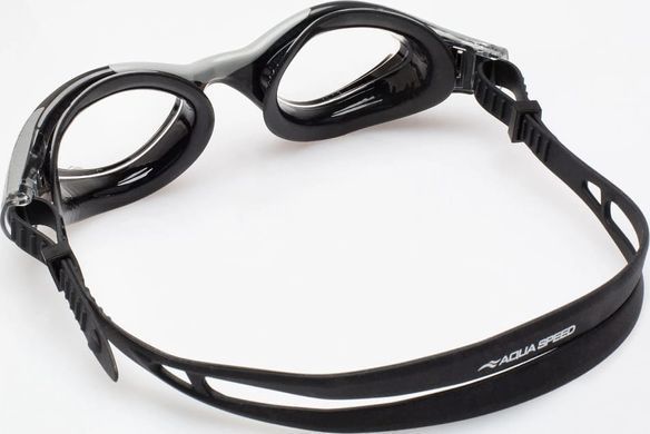 Очки для плавания Aqua Speed ​​AQUILO 62649 черный, серый One Size 728-26