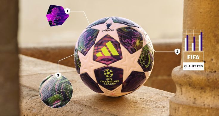 Офіційний футбольний м'яч Adidas UCL PRO 2026 Finale OMB JX9077 №5 JX9077