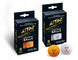 М'ячі для настільного тенісу Atemi 3* 6шт., помаранчеві at-003(OR) фото 1