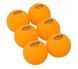 М'ячі для настільного тенісу Atemi 3* 6шт., помаранчеві at-003(OR) фото 2