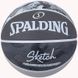 М'яч баскетбольний Spalding Sketch Jump Ball сірий  84382Z фото 2