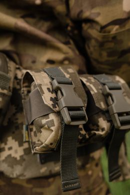 Тактичний підсумок під 1 гранату KIBORG GU Single Mag Pouch Pixel k4051