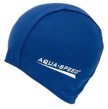 Шапка для плавання Aqua Speed POLYESTER CAP 5763 синій Уні OSFM 091-10