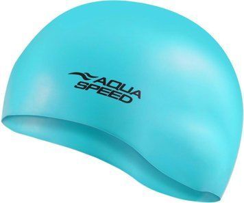 Шапка для плавання Aqua Speed MONO 6190 блакитний Уні OSFM 111-02