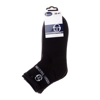 Шкарпетки Sergio Tacchini 3-pack чорний Уні 38-41 00000008246