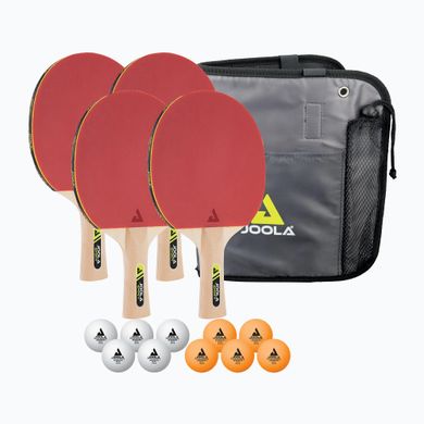 Набор для настольного тенниса JOOLA Family Set (4 ракетки+10 мячуй+1чехол) 54810