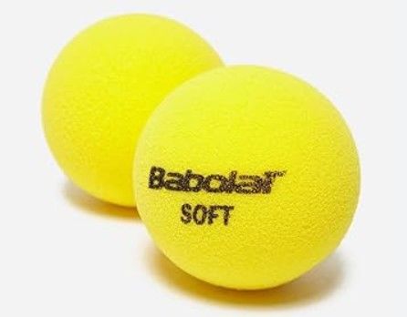М'яч для тенісу Babolat soft foam поролонові стандартного розміра поштучно soft foam 1 test