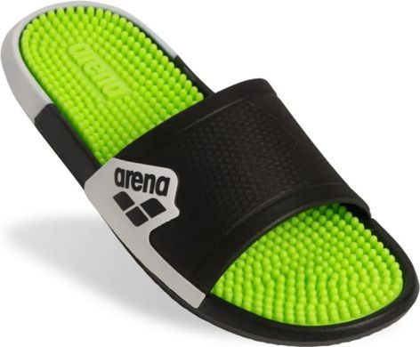 Шльопанці Arena MARCO ACTIVE чорний, зелений Уні 44 009279-120