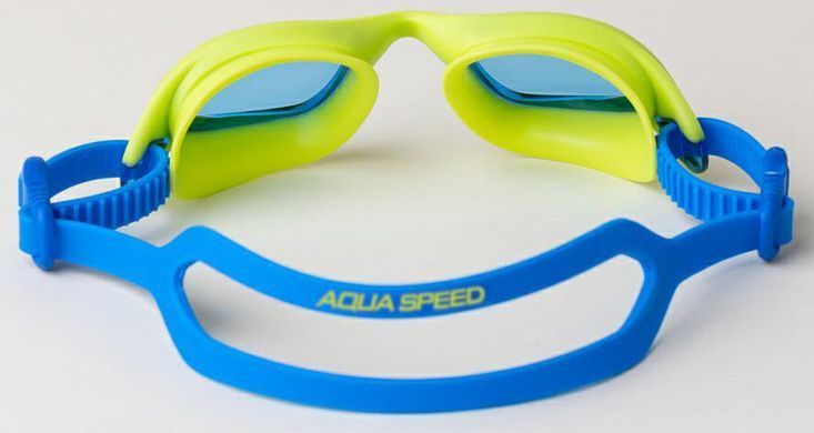Окуляри для плавання Aqua Speed TORRENT 61456 жовтий, блакитний OFSM 715-81