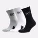 Шкарпетки Nike U NK CREW EVERYDAY BBALL 3PR чорний, білий, сірий Уні 46-50 00000012599 фото 1