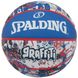 М'яч баскетбольний Spalding Graffitti Ball синій, мультиколор  84377Z фото 2