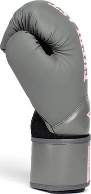 Боксерські рукавиці Everlast ELITE 2 BOXING GLOVES сірий, рожевий 10 унцій P00003312
