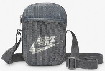 Сумка крос-боді Nike NK HERITAGE S CROSSBODY 1L сірий Уні 18x13x3 см BA5871-084