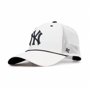 Кепка-тракер 47 Brand NY YANKEES білий, чорний Уні OSFA 00000017765