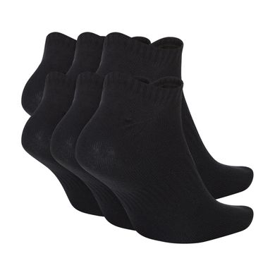 Шкарпетки Nike U NK EVERYDAY LTWT NS 6PR-BAND чорний Уні 38-42 00000009221