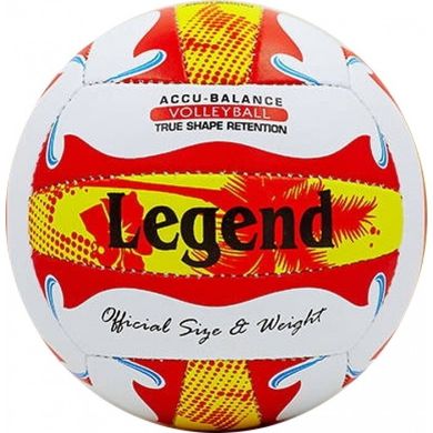 Мяч волейбольный LEGEND LG5399(PU, №5, 3 сл., сшит вручную) LG5399