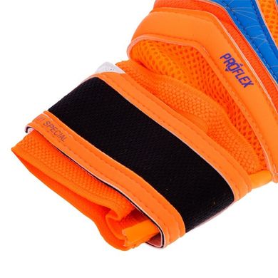 Воротарські рукавиці з захисними вставками "REUSCH" FB-915 розмір 9, помаранчеві FB-915-1(9)