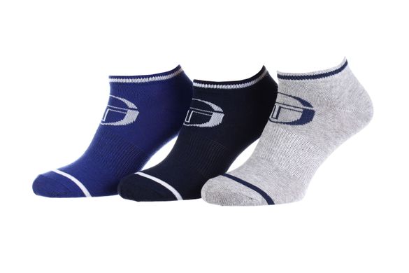 Шкарпетки Sergio Tacchini 3-pack синій, сірий Жін 36-39 арт 83892062-2 00000008174