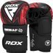Боксерські рукавиці RDX GRAPPLING GLOVES SHOOTER IMMAF-1 чорний, червоний S GSR-IMF-1R фото 1