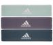 Набір еспандерів Adidas Resistance Band Set (L, M, H) зелений, фіолетовий, темно-синій Уні 70х7,6х0, 00000026157 фото 2